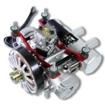 DLE70HD Drone Engine4.2kw Water-Cooled Hybrid Electricity Generator Gasoline Engine Electric Kit Airplane Engine Fixed Wing DIY